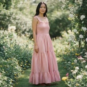 abercrombie ruffle strap textured maxi dress Abercrombie & Fitch | Dresses | Abercrombie Fitch White Ruffle Strap Textured Maxi Dress